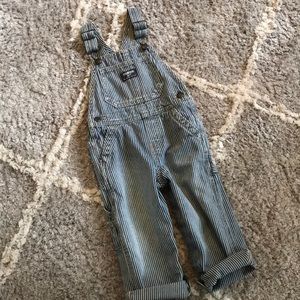 Striped overalls 24 month